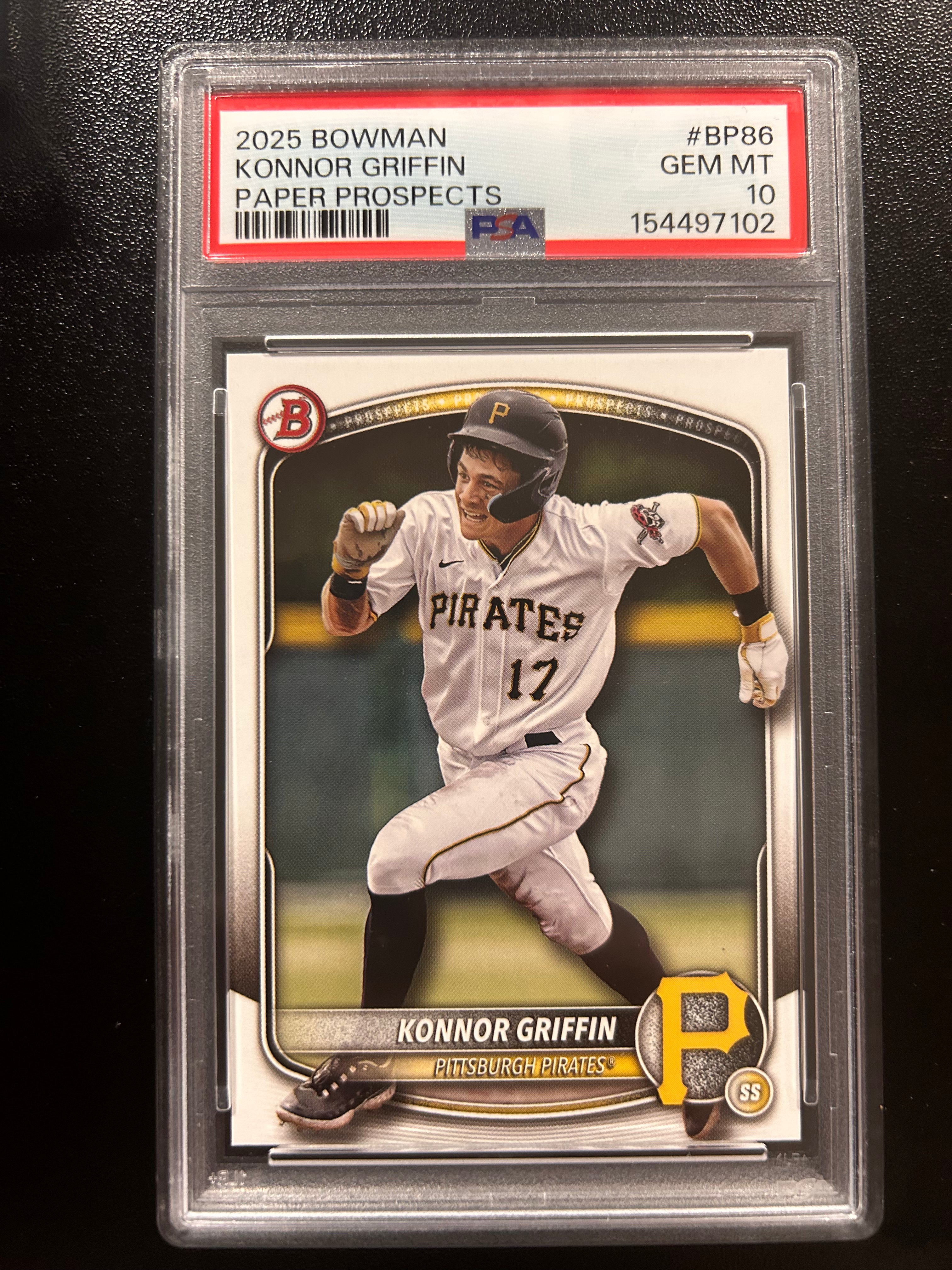 (#97102) 2025 Bowman Konnor Griffin Paper Prospects #BP86