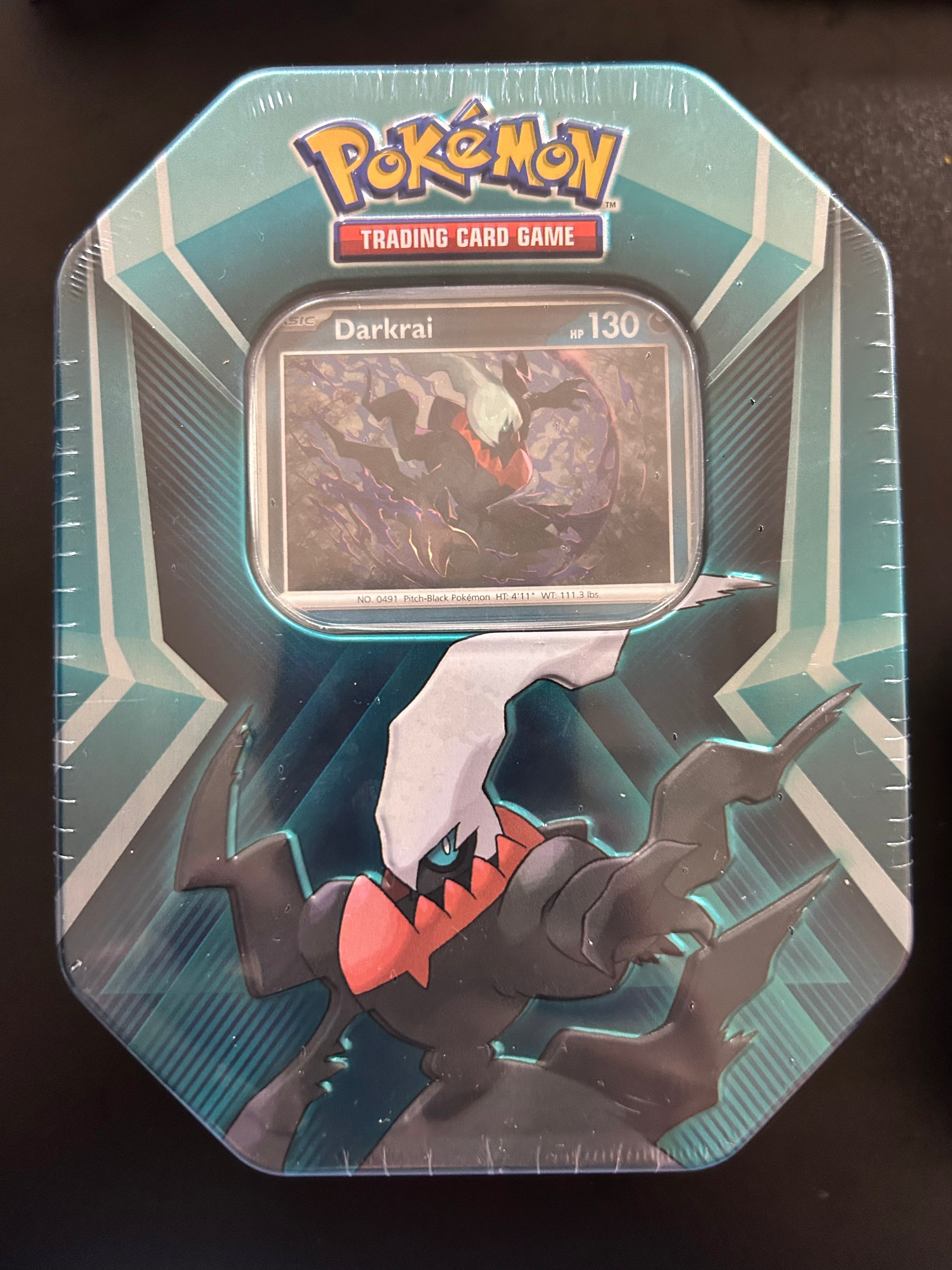 Pokemon Darkrai Triple Whammy Tin