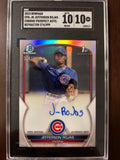 Jefferson Rojas 2023 Bowman #CPA-JR Chrome Prospects Autograph Refractor 374/499 SGC 10