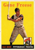 1958 Topps #293 Gene Freese PSA 4