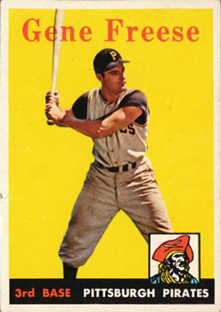1958 Topps #293 Gene Freese PSA 4