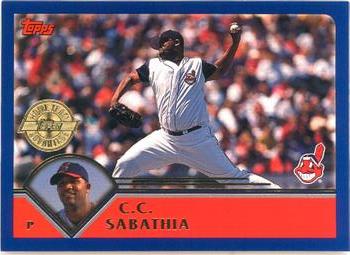 2003 Topps #214 CC Sabathia Home Team Advantage PSA 10