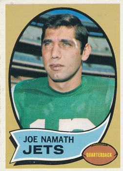 1970 Topps #150 Joe Namath PSA 8 OC
