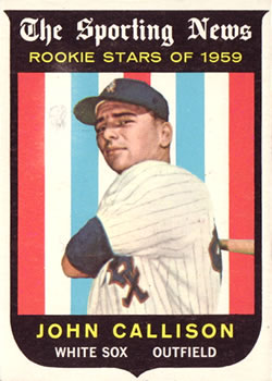 1959 Topps #119 John Callison PSA 7