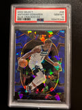 2022 Panini Select #46 Anthony Edwards Blue Cracked Ice PSA 10