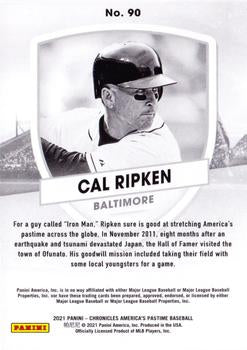 2021 Panini Chronicles #90 Cal Ripken