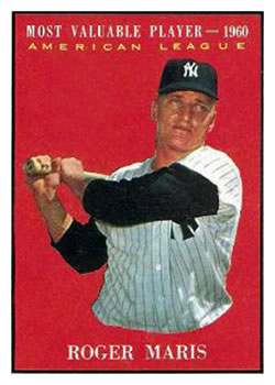 1961 Topps #478 Roger Maris PSA 5