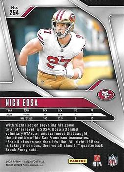 2024 Panini Prizm #254 Nick Bosa