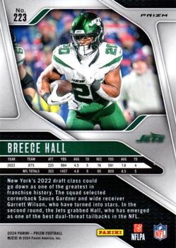 2024 Panini Prizm #223 Breece Hall Silver