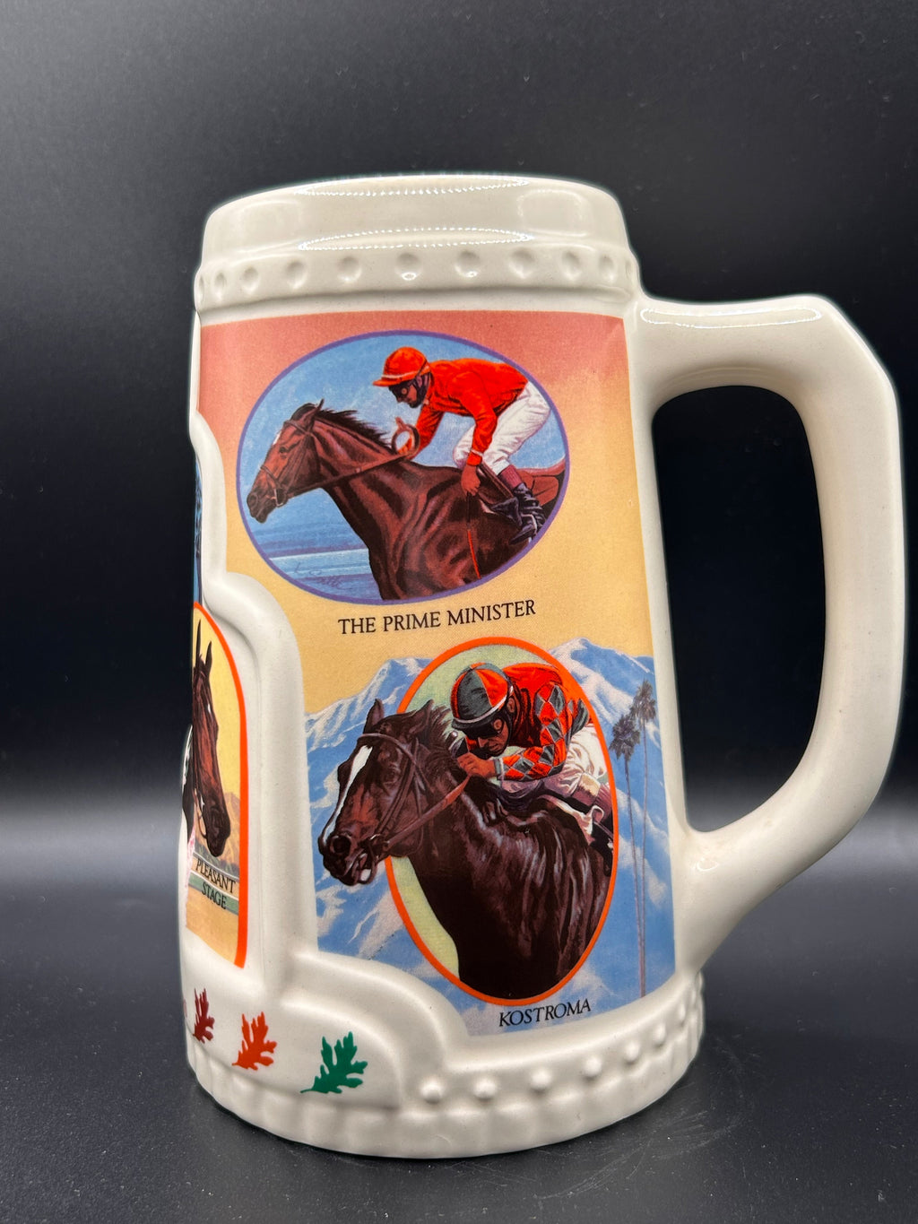 1992 Oak Tree Racing Major Stakes Winners Commemorative Stein