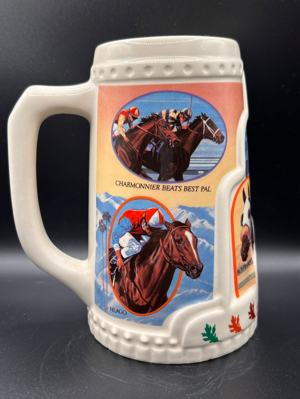 1992 Oak Tree Racing Major Stakes Winners Commemorative Stein