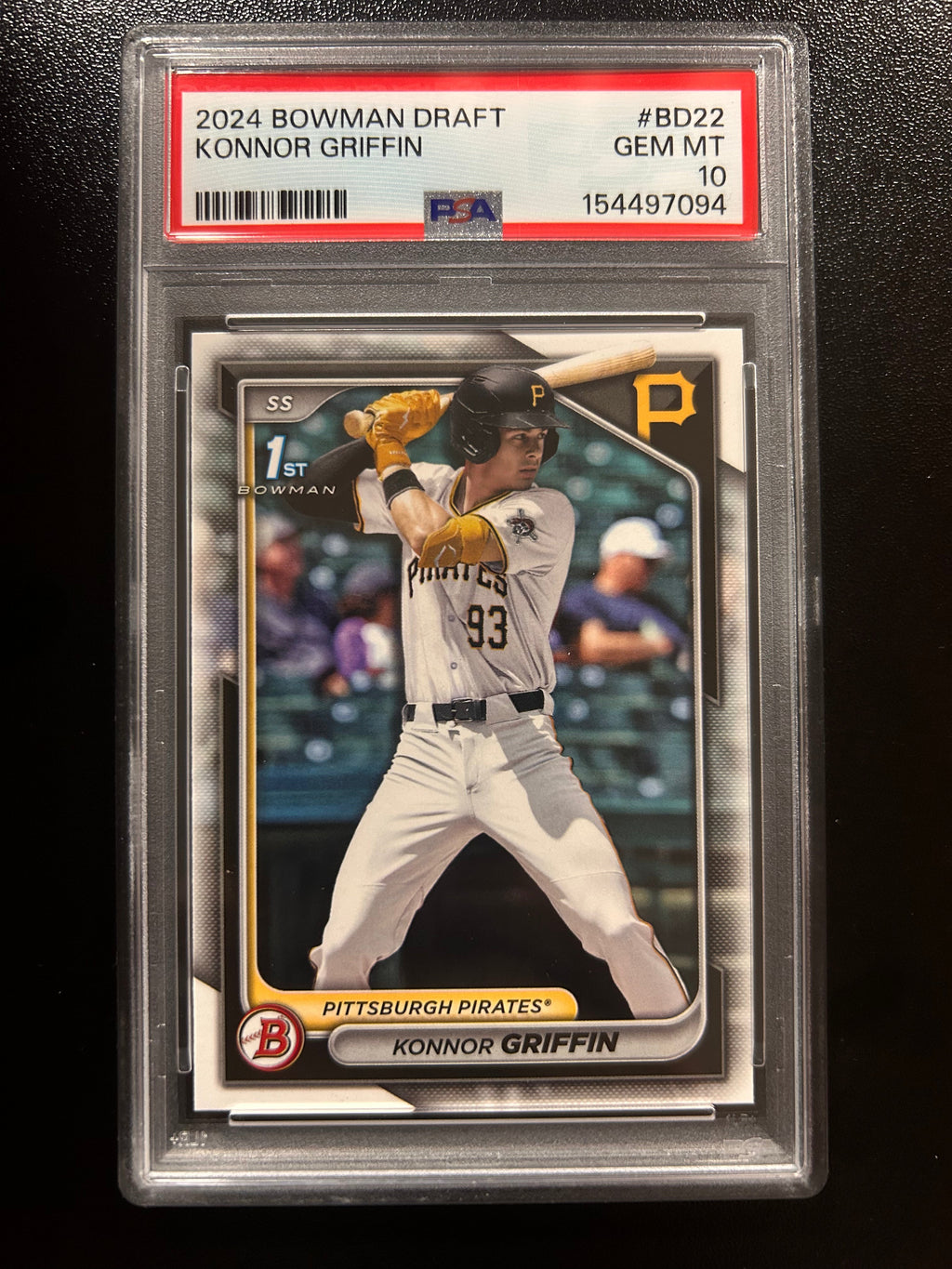 2024 Bowman Draft #BD22 Konnor Griffin PSA 10