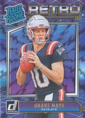 2024 Panini-Donruss Drake Maye #16 Rated Rookie-Holo
