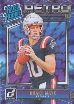 2024 Panini-Donruss Drake Maye #16 Rated Rookie-Holo