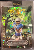 2025 Omarion Hampton Wild Card Haunted Hits #HHP-OH Rookie Holo 1/3