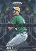 2025 Prizm Jacob Wilson #17 Prizmatic GEM MT 10