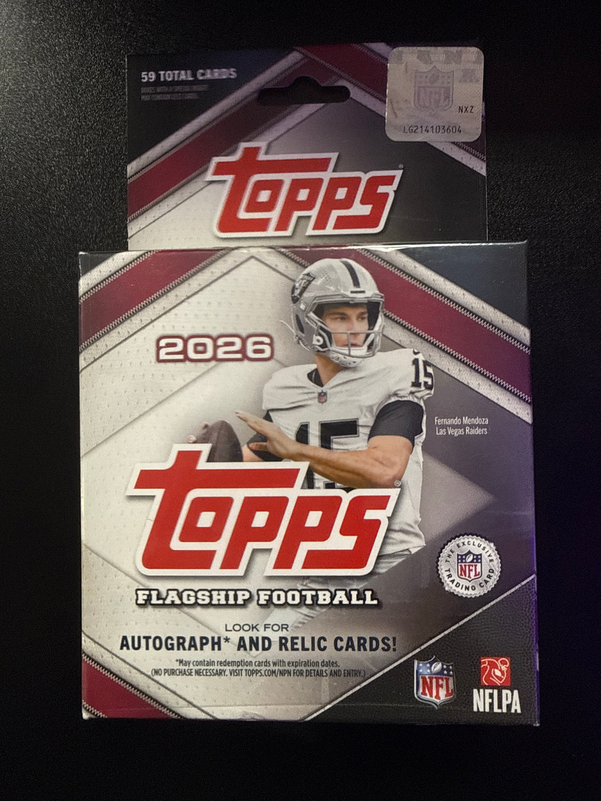 2026 Topps Flagship Football Hanger Box