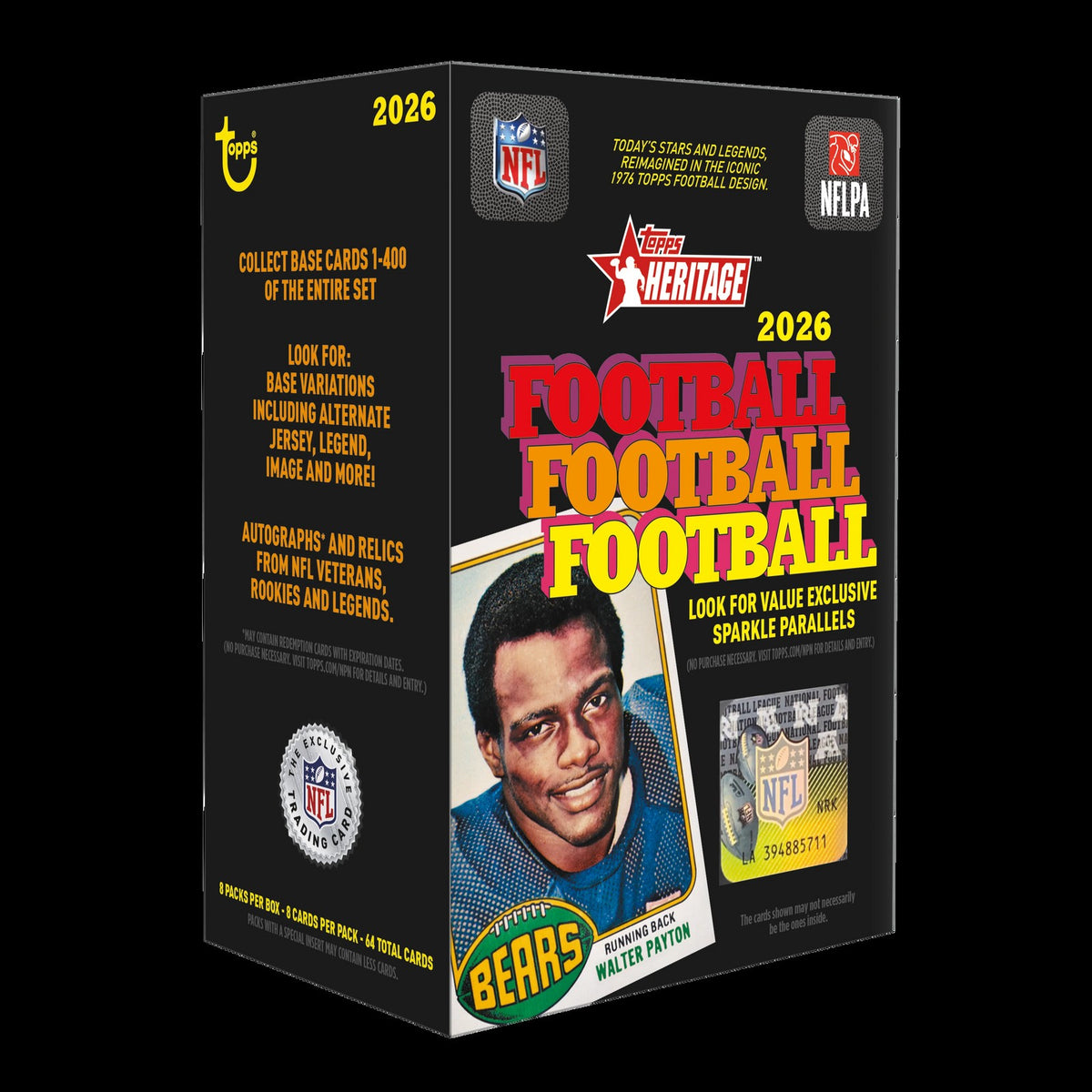 2026 Topps Heritage Football - Value Box