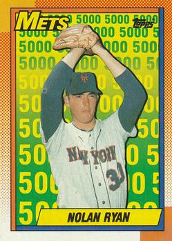 1990 Topps #2 Nolan Ryan CCG 10 (The Mets Years)