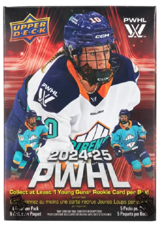 2024-25 Upper Deck PWHL Hockey Blaster Box