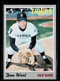 1970 Topps #33 Don Wert