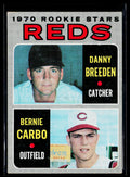 1970 Topps #36 Reds 1970 Rookie Stars (Danny Breeden / Bernie Carbo)