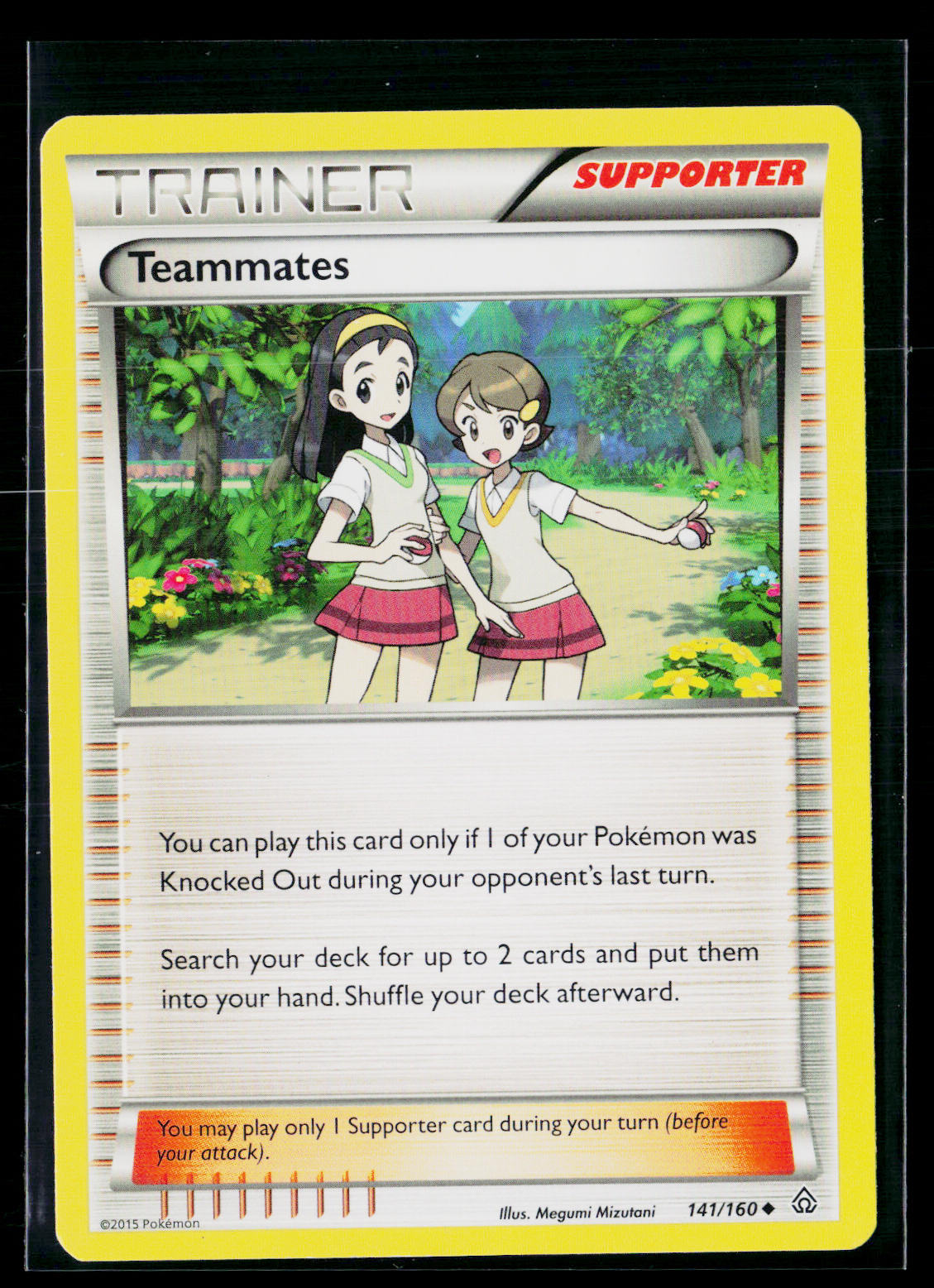 XY - Primal Clash #141/160 Teammates
