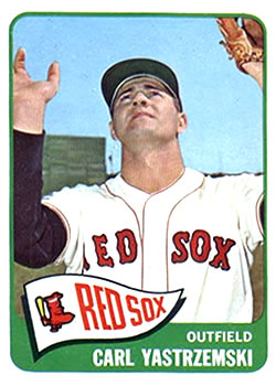 1965 Topps #385 Carl Yastrzemski PSA 2
