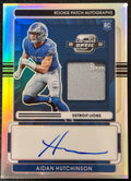2022 Aidan Hutchinson Panini-Contenders #RPA-AH Rookie Patch Autograph Numbered 48/75