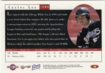 1996 Best #48 Carlos Lee