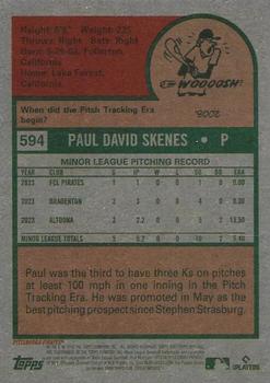 2024 Topps Heritage #594c Paul Skenes TAG 10