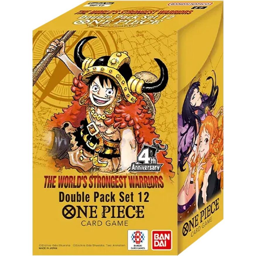 One Piece Card Game Double Pack Set Vol. 12 — The World's Strongest Warriors