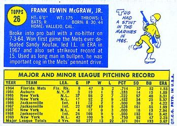 1970 Topps #26 Tug McGraw