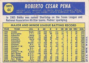 1970 Topps #44 Roberto Pena