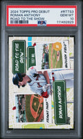 2024 Topps Pro Debut Road To The Show #RTTS3 Roman Anthony PSA 10