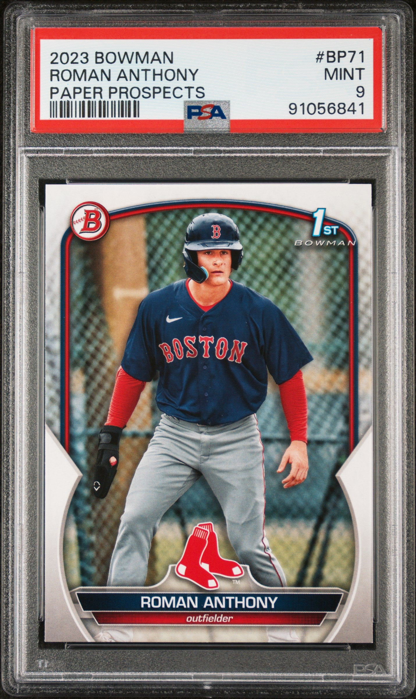 2023 Bowman Paper Prospects #BP71 Roman Anthony Paper Prospects PSA 9