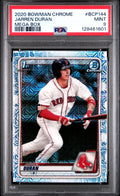 2020 Bowman Chrome Mega Box #BCP144 Jarren Duran Mega Box PSA 9
