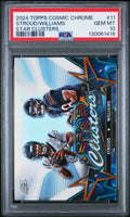 2024 Topps Cosmic Chrome Star Clusters #11 Stroud/Williams PSA 10