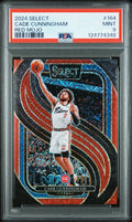 2024 Panini Select #164 Cade Cunningham Red Mojo PSA 9