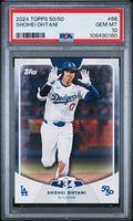 2024 Topps 50/50 Shohei Ohtani #66 Shohei Ohtani PSA 10