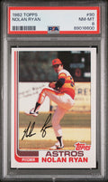 1982 Topps #90 Nolan Ryan PSA 8