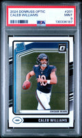 2024 Panini Donruss Optic #201 Caleb Williams PSA 9