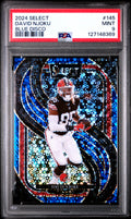 2024 Panini Select #145 David Njoku Blue Disco PSA 9