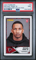 2024 Panini Nfl Sticker & Card Collection #76 Michael Penix Jr. PSA 9