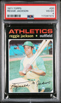 1971 Topps #20 Reggie Jackson PSA 4