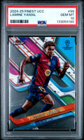 2024-25 Topps Finest Uefa Club Competitions #99 Lamine Yamal PSA 10