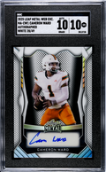 2025 Leaf Metal Web Exclusives #MA-CW1 Cameron Ward Auto. White SGC 10