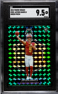 2024 Panini Mosaic #302 Jayden Daniels Green Prizm SGC 9.5