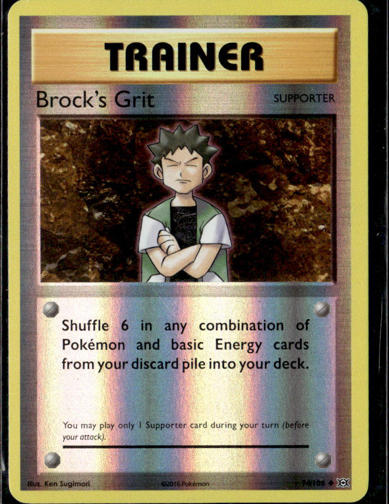 XY - Evolutions #74/108 Brock's Grit