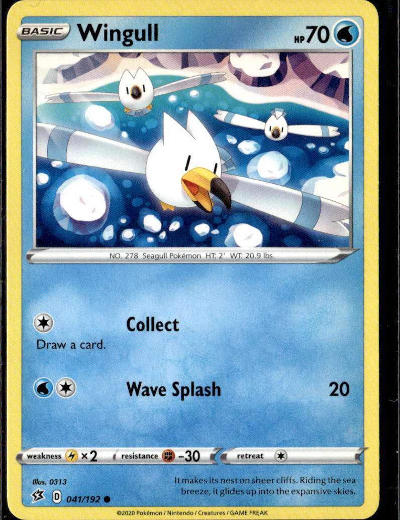 SWSH02: Rebel Clash #041/192 Wingull